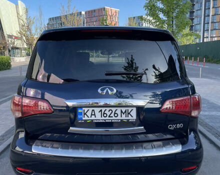 Синий Инфинити QX80, объемом двигателя 5.6 л и пробегом 250 тыс. км за 24900 $, фото 3 на Automoto.ua