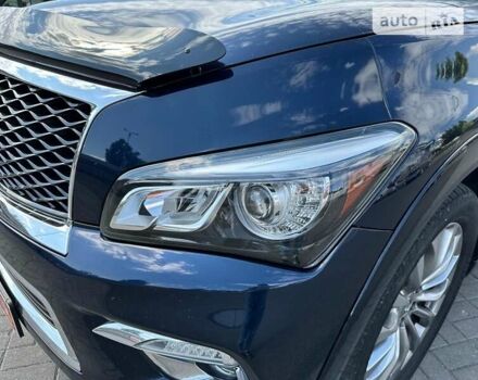 Синий Инфинити QX80, объемом двигателя 5.6 л и пробегом 250 тыс. км за 24990 $, фото 11 на Automoto.ua