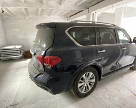 Инфинити QX80 2016 в Львове на Automoto.ua Синий Инфинити QX80, объемом двигателя 5.6 л и пробегом 85 тыс. км за 16500 $, фото 7 на Automoto.ua