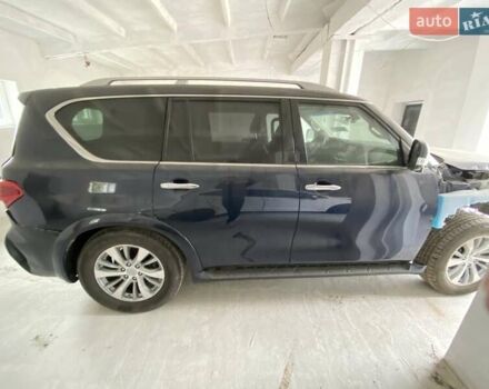 Инфинити QX80 2016 в Львове на Automoto.ua Синий Инфинити QX80, объемом двигателя 5.6 л и пробегом 85 тыс. км за 16500 $, фото 1 на Automoto.ua