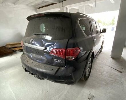 Инфинити QX80 2016 в Львове на Automoto.ua Синий Инфинити QX80, объемом двигателя 5.6 л и пробегом 85 тыс. км за 16500 $, фото 4 на Automoto.ua