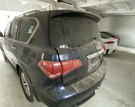 Инфинити QX80 2016 в Львове на Automoto.ua Синий Инфинити QX80, объемом двигателя 5.6 л и пробегом 85 тыс. км за 16500 $, фото 10 на Automoto.ua