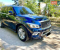 Синий Инфинити QX80, объемом двигателя 5.55 л и пробегом 40 тыс. км за 30500 $, фото 4 на Automoto.ua