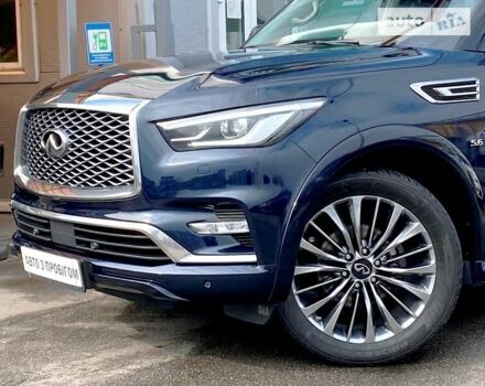 Синий Инфинити QX80, объемом двигателя 5.55 л и пробегом 157 тыс. км за 36999 $, фото 17 на Automoto.ua