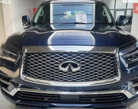 Синій Інфініті QX80, об'ємом двигуна 5.6 л та пробігом 120 тис. км за 45000 $, фото 1 на Automoto.ua