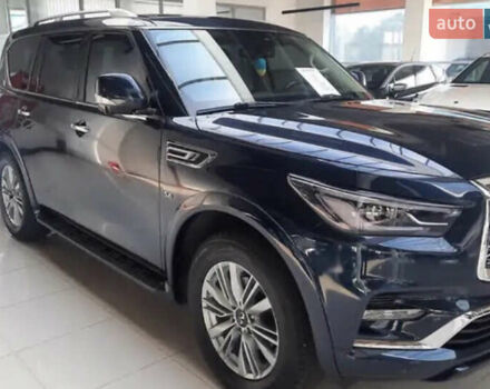 Синій Інфініті QX80, об'ємом двигуна 5.6 л та пробігом 120 тис. км за 45000 $, фото 2 на Automoto.ua