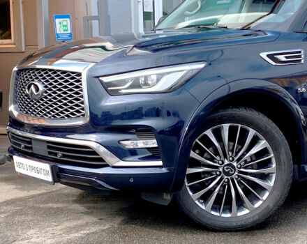 Синий Инфинити QX80, объемом двигателя 5.6 л и пробегом 157 тыс. км за 37900 $, фото 11 на Automoto.ua