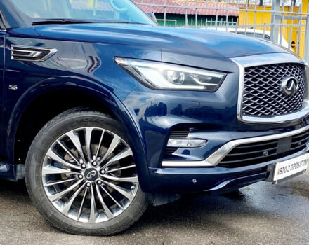 Синий Инфинити QX80, объемом двигателя 5.6 л и пробегом 157 тыс. км за 37900 $, фото 10 на Automoto.ua