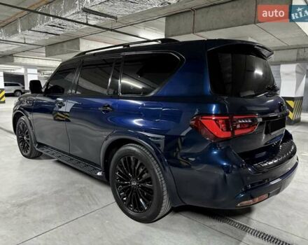Синий Инфинити QX80, объемом двигателя 5.55 л и пробегом 50 тыс. км за 26500 $, фото 6 на Automoto.ua
