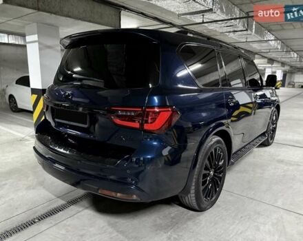 Синий Инфинити QX80, объемом двигателя 5.55 л и пробегом 50 тыс. км за 26500 $, фото 10 на Automoto.ua