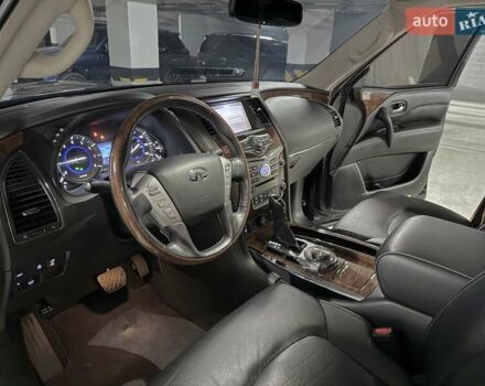 Синий Инфинити QX80, объемом двигателя 5.55 л и пробегом 50 тыс. км за 26500 $, фото 19 на Automoto.ua