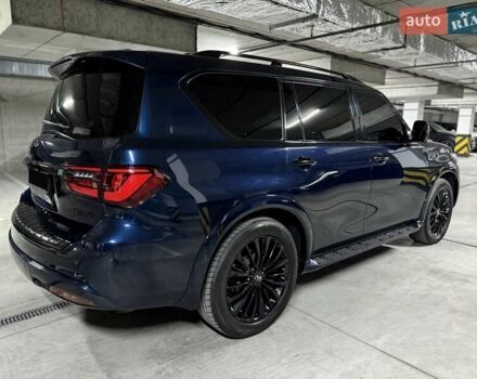 Синий Инфинити QX80, объемом двигателя 5.55 л и пробегом 50 тыс. км за 26500 $, фото 12 на Automoto.ua