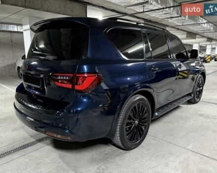 Синий Инфинити QX80, объемом двигателя 5.55 л и пробегом 50 тыс. км за 26500 $, фото 11 на Automoto.ua