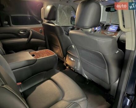 Синий Инфинити QX80, объемом двигателя 5.55 л и пробегом 50 тыс. км за 26500 $, фото 26 на Automoto.ua