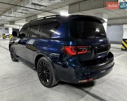 Синий Инфинити QX80, объемом двигателя 5.55 л и пробегом 50 тыс. км за 26500 $, фото 7 на Automoto.ua