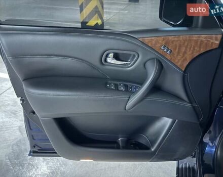 Синий Инфинити QX80, объемом двигателя 5.55 л и пробегом 50 тыс. км за 26500 $, фото 17 на Automoto.ua
