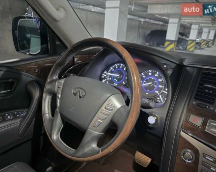 Синий Инфинити QX80, объемом двигателя 5.55 л и пробегом 50 тыс. км за 26500 $, фото 36 на Automoto.ua