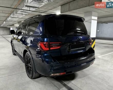 Синий Инфинити QX80, объемом двигателя 5.55 л и пробегом 50 тыс. км за 26500 $, фото 8 на Automoto.ua