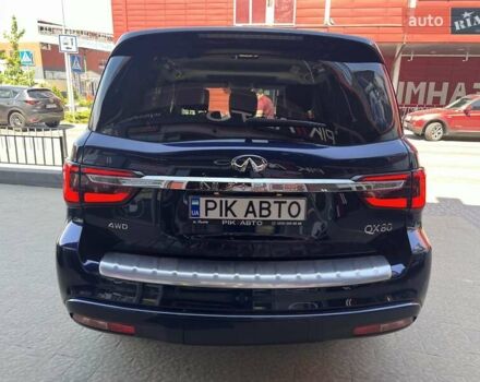 Синий Инфинити QX80, объемом двигателя 5.55 л и пробегом 56 тыс. км за 49900 $, фото 8 на Automoto.ua