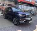 Синий Инфинити QX80, объемом двигателя 5.55 л и пробегом 56 тыс. км за 49900 $, фото 2 на Automoto.ua