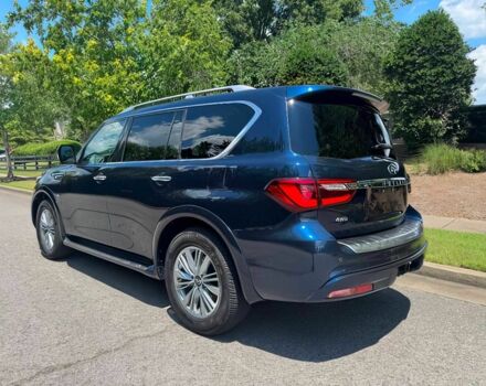 Синий Инфинити QX80, объемом двигателя 5.6 л и пробегом 50 тыс. км за 34000 $, фото 7 на Automoto.ua