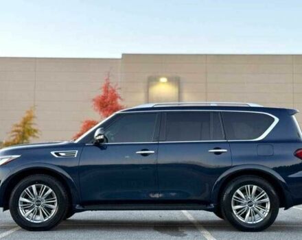 Синий Инфинити QX80, объемом двигателя 5.6 л и пробегом 50 тыс. км за 12000 $, фото 1 на Automoto.ua