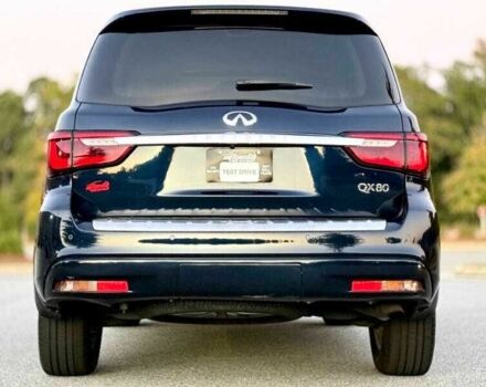 Синий Инфинити QX80, объемом двигателя 5.6 л и пробегом 50 тыс. км за 12000 $, фото 3 на Automoto.ua