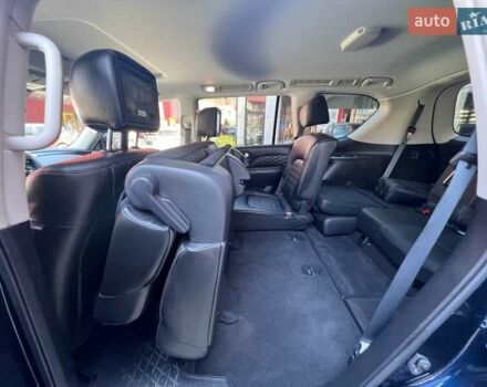 Синий Инфинити QX80, объемом двигателя 5.55 л и пробегом 56 тыс. км за 49900 $, фото 44 на Automoto.ua