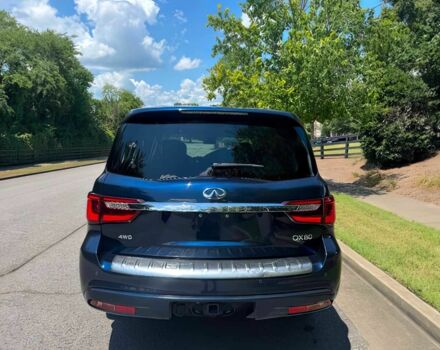 Синий Инфинити QX80, объемом двигателя 5.6 л и пробегом 50 тыс. км за 34000 $, фото 6 на Automoto.ua
