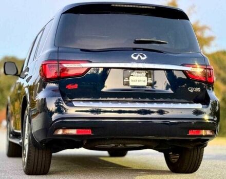 Синий Инфинити QX80, объемом двигателя 5.6 л и пробегом 50 тыс. км за 12000 $, фото 2 на Automoto.ua