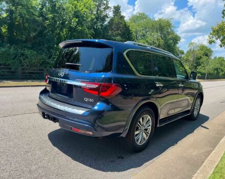 Синий Инфинити QX80, объемом двигателя 5.6 л и пробегом 50 тыс. км за 34000 $, фото 5 на Automoto.ua