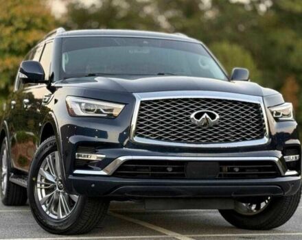 Синий Инфинити QX80, объемом двигателя 5.6 л и пробегом 50 тыс. км за 12000 $, фото 6 на Automoto.ua