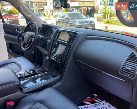 Синий Инфинити QX80, объемом двигателя 5.55 л и пробегом 56 тыс. км за 49900 $, фото 52 на Automoto.ua
