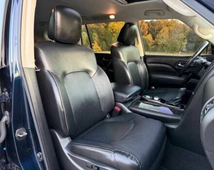 Синий Инфинити QX80, объемом двигателя 5.6 л и пробегом 50 тыс. км за 12000 $, фото 19 на Automoto.ua