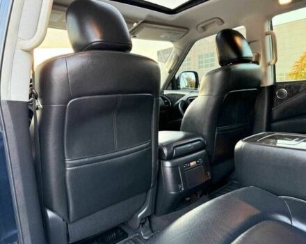 Синий Инфинити QX80, объемом двигателя 5.6 л и пробегом 50 тыс. км за 12000 $, фото 16 на Automoto.ua