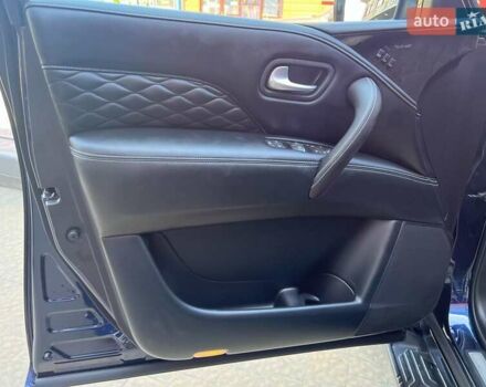 Синий Инфинити QX80, объемом двигателя 5.55 л и пробегом 56 тыс. км за 49900 $, фото 13 на Automoto.ua