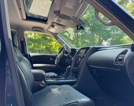 Синий Инфинити QX80, объемом двигателя 5.6 л и пробегом 50 тыс. км за 34000 $, фото 10 на Automoto.ua
