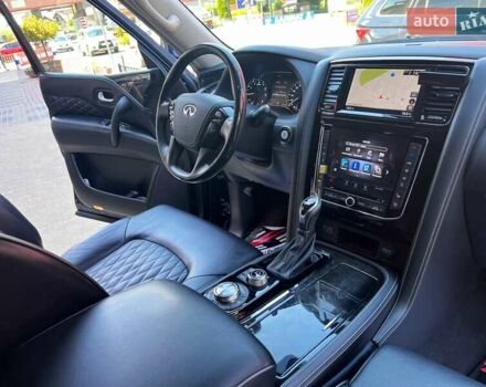 Синий Инфинити QX80, объемом двигателя 5.55 л и пробегом 56 тыс. км за 49900 $, фото 53 на Automoto.ua