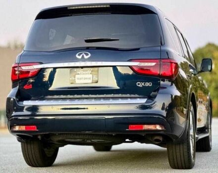 Синий Инфинити QX80, объемом двигателя 5.6 л и пробегом 50 тыс. км за 12000 $, фото 4 на Automoto.ua