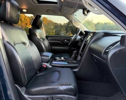 Синий Инфинити QX80, объемом двигателя 5.6 л и пробегом 50 тыс. км за 12000 $, фото 20 на Automoto.ua