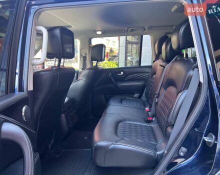 Синий Инфинити QX80, объемом двигателя 5.55 л и пробегом 56 тыс. км за 49900 $, фото 35 на Automoto.ua