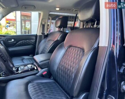 Синий Инфинити QX80, объемом двигателя 5.55 л и пробегом 56 тыс. км за 49900 $, фото 17 на Automoto.ua