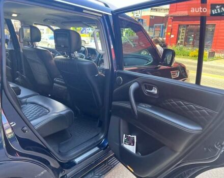 Синий Инфинити QX80, объемом двигателя 5.55 л и пробегом 56 тыс. км за 49900 $, фото 48 на Automoto.ua