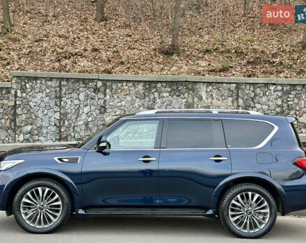 Синій Інфініті QX80, об'ємом двигуна 5.6 л та пробігом 99 тис. км за 43000 $, фото 1 на Automoto.ua