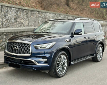 Синій Інфініті QX80, об'ємом двигуна 5.6 л та пробігом 99 тис. км за 43000 $, фото 4 на Automoto.ua