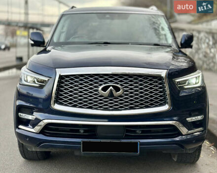Синій Інфініті QX80, об'ємом двигуна 5.6 л та пробігом 99 тис. км за 43000 $, фото 14 на Automoto.ua
