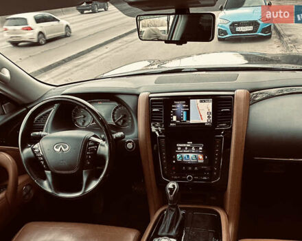 Синій Інфініті QX80, об'ємом двигуна 5.6 л та пробігом 99 тис. км за 43000 $, фото 19 на Automoto.ua
