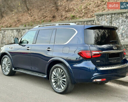 Синій Інфініті QX80, об'ємом двигуна 5.6 л та пробігом 99 тис. км за 43000 $, фото 12 на Automoto.ua