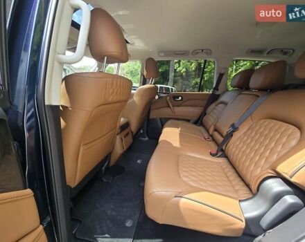 Синій Інфініті QX80, об'ємом двигуна 5.55 л та пробігом 20 тис. км за 61000 $, фото 15 на Automoto.ua