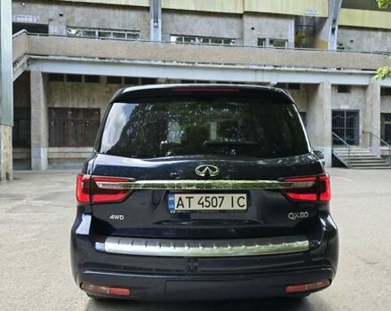 Синій Інфініті QX80, об'ємом двигуна 5.55 л та пробігом 20 тис. км за 61000 $, фото 4 на Automoto.ua